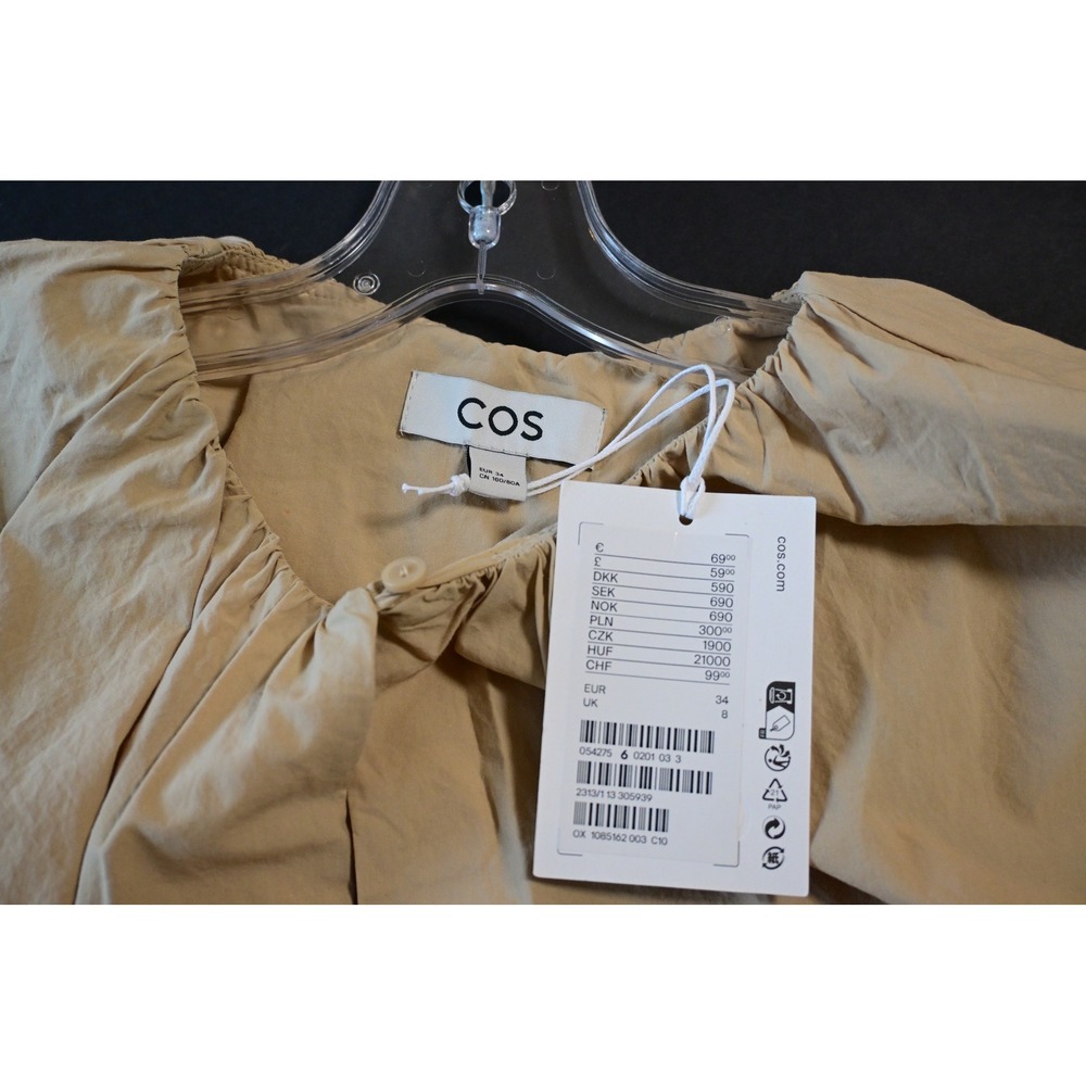 COS Gathered Neckline Blouse Women - Picture 4 of 16